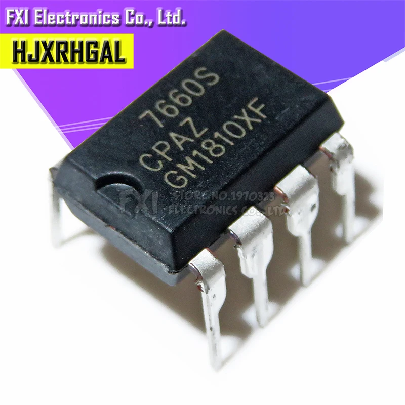 10 шт./лот ICL7660SCPA ICL7660S 7660 линия DIP8, гарантированный