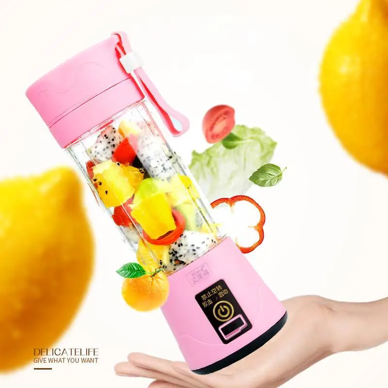 380 мл миниблендер usb режим зарядки портативная маленькая соковыжималка