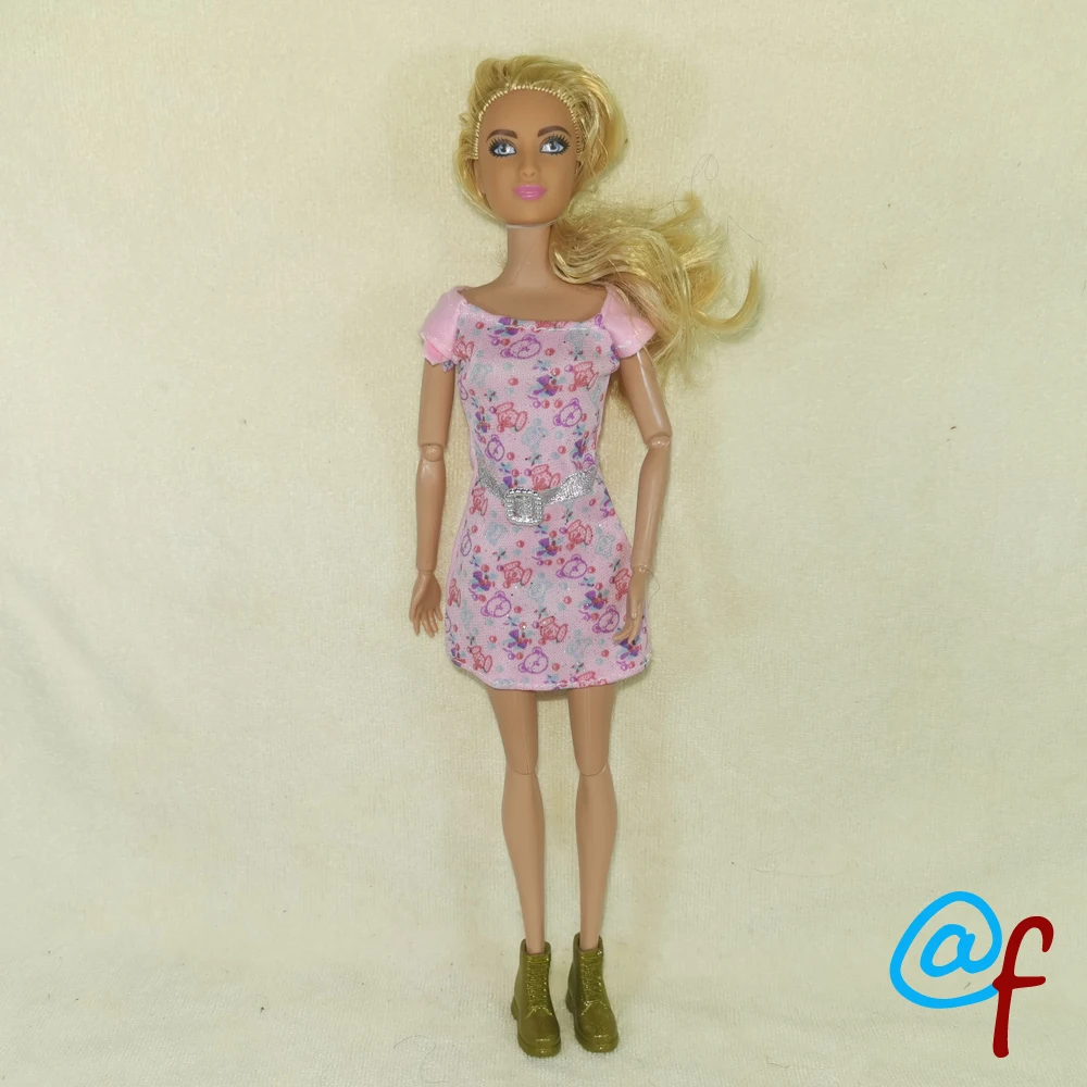 N35L 1-set кукольная юбка одежда для девочек DIY 1/6 OOAK красивое платье куклы бренд