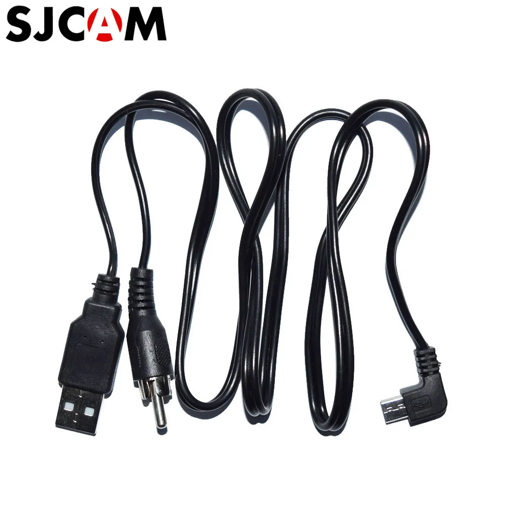 Оригинальные 80 см ТВ выход кабель спортивные аксессуары DV Для SJCAM SJ4000 SJ5000 M10 SJ5000X M20