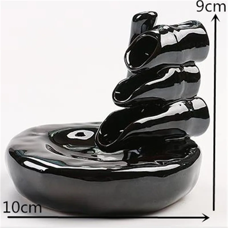 Керамическая бамбуковая горелка ручной работы маленькие палочки для благовоний