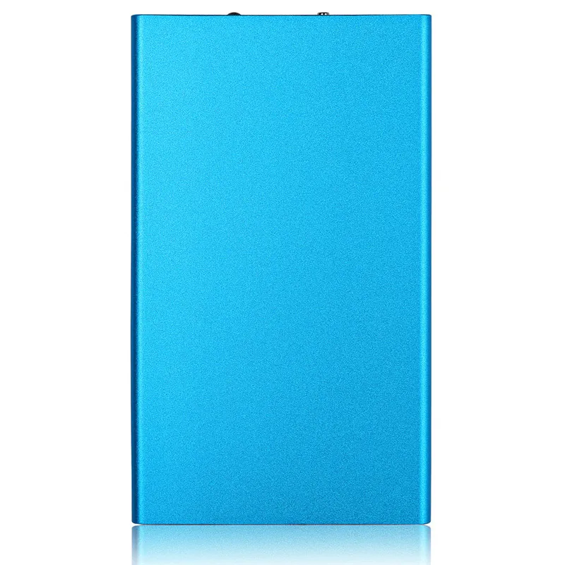 NATTHSWE синий Портативный внешний аккумулятор 8000 мАч [с двумя usb-портами] Высокая емкость компактный внешний аккумулятор быстрая зарядка