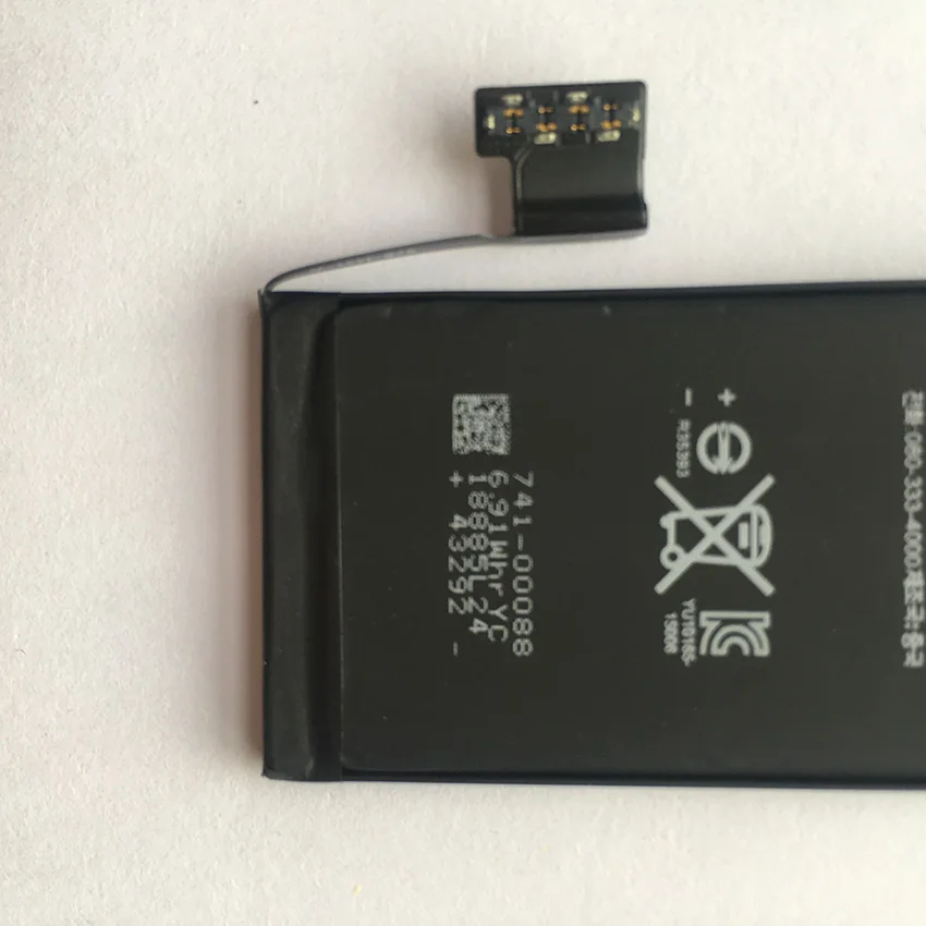 100% оригинал 5А полная 1440 мАч батарея для Apple iPhone 5 5G 5S 5C SE 6 7 8 X iPhone5 реальная емкость 0