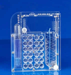 Новый дизайн, Муравьиное гнездо для скалолазания, увлажняющий Террариум для рептилий, муравьев, фермерский дом