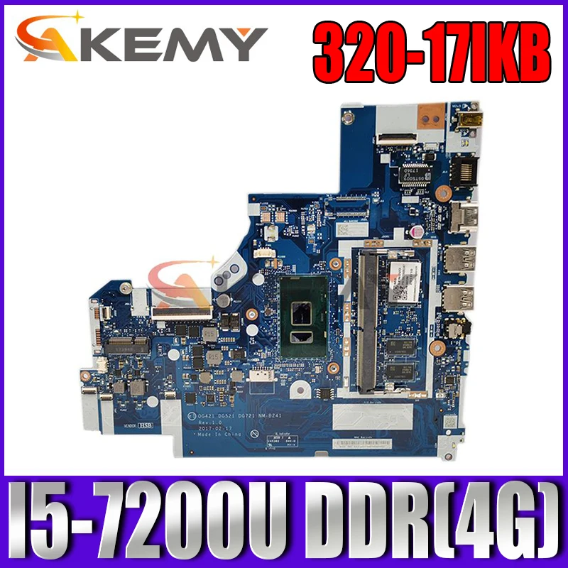 

Применимо к компьютерной материнской плате 320-17IKB, I5-7200U DDR(4G), NM-B241 FRU 5B20N86347 5B20N86620 5B20N86591 5B20N86418