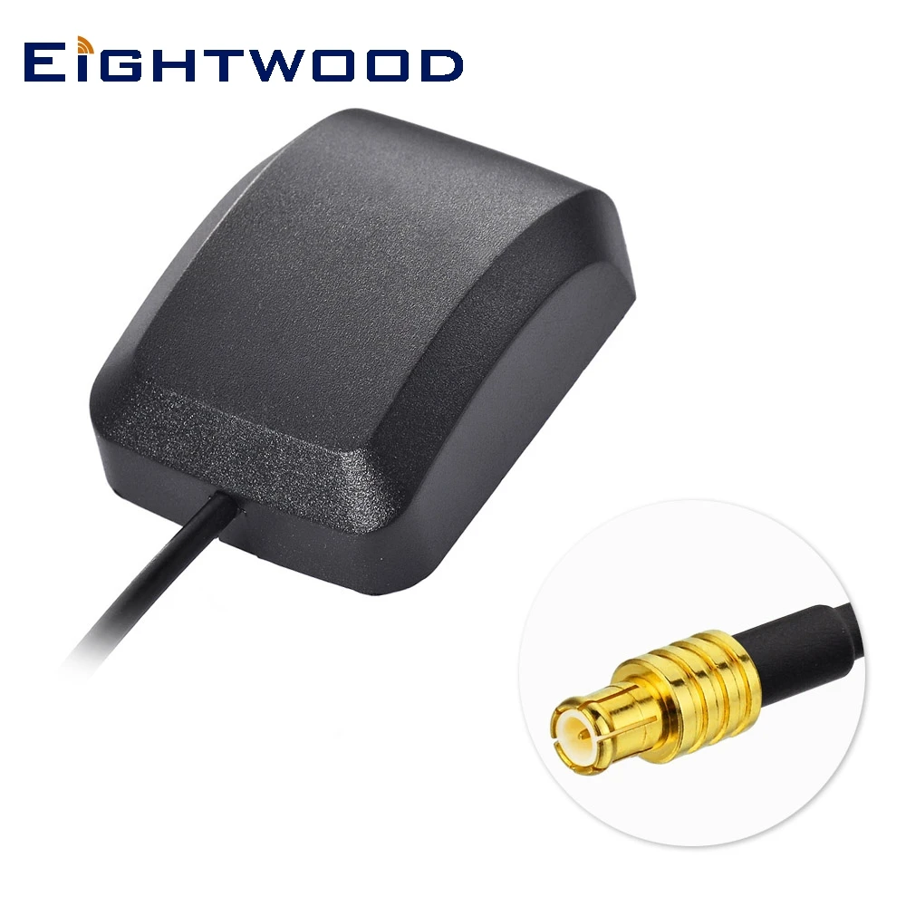 Eightwood автомобиля GPS антенна с MCX Штекерный разъем 1575 42 МГц 3 м активная для