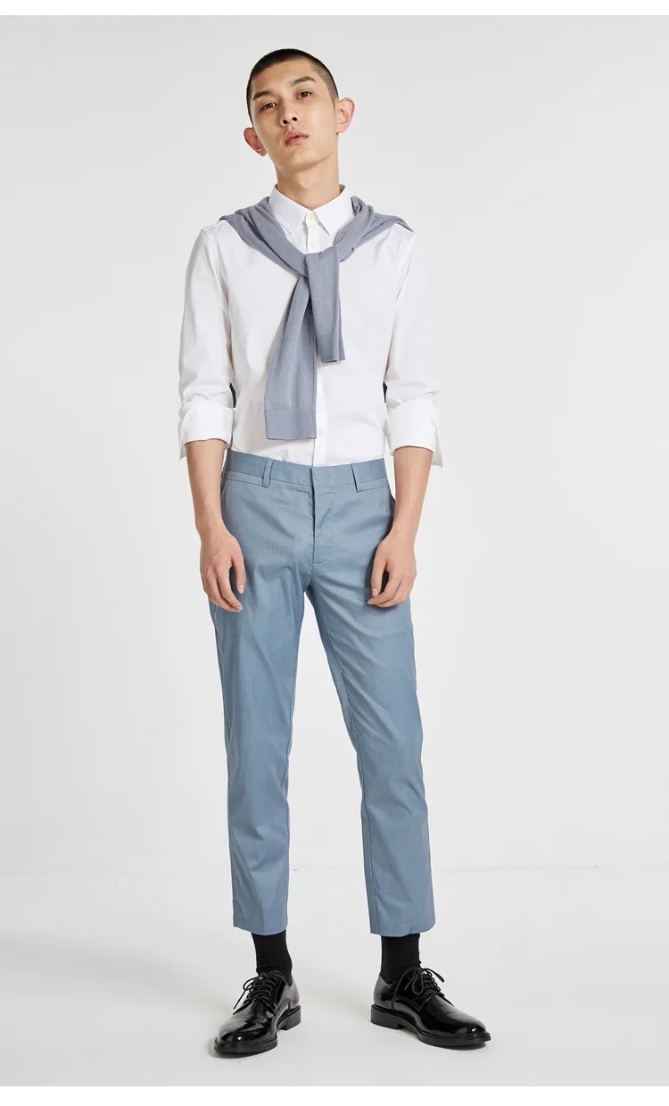 JackJones мужские деловые Умные повседневные Узкие повседневные брюки 218414503