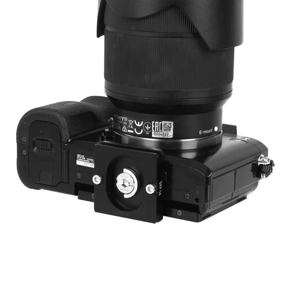 БЫСТРОРАЗЪЕМНАЯ пластина 1/4 резьбовое отверстие штатив монопод шаровая Головка