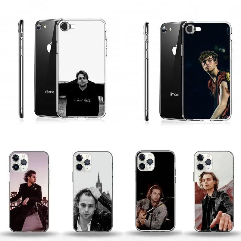 

Luke Hemmings Australian singer Phone Case Transparent soft For iphone 12 11 13 7 8 6 s plus x xs xr pro max mini