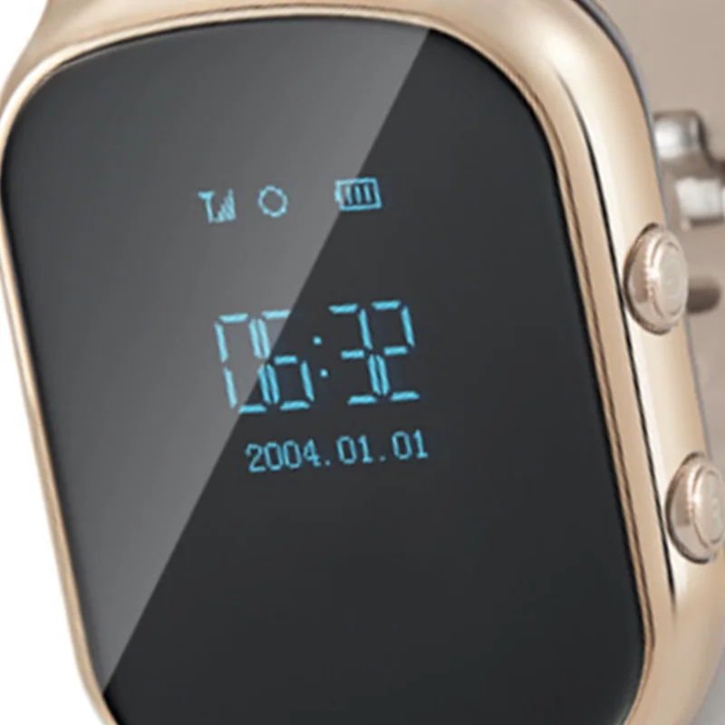 

Hot TTKK T58 Children's Phone Watch GPS Positioning Smart Watch Emergency Distress Smart Watch Tracker SOS Children Watch