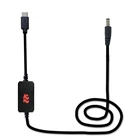 Кабель-конвейер USB C PD9 В, 12 В, 15 В, 20 в, 5,5x2,5 мм, для Wi-Fi-маршрутизатора, светодиодный светильник, вентилятора камеры видеонаблюдения