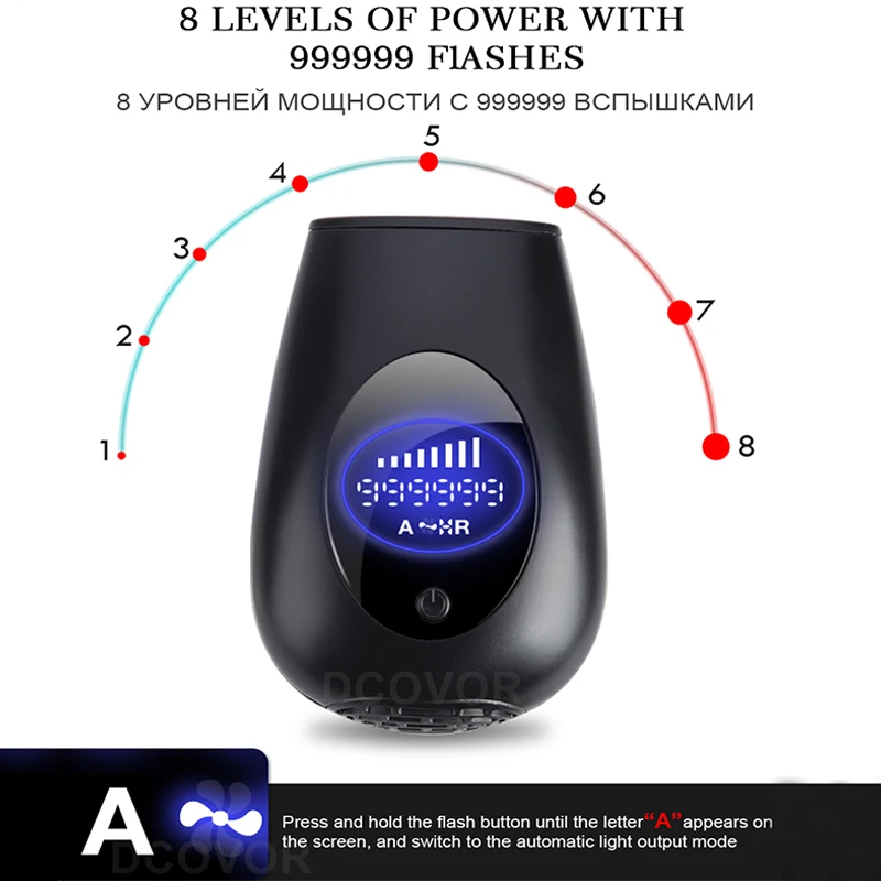 999999/900000 Flashes New IPL Epilator Permanent Photoepilator Hair Removal depiladora Painless electric Dropship | Бытовая техника