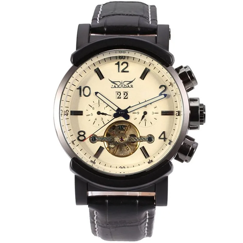 Мужские часы для отдыха циферблат свободное колесо полностью автоматические