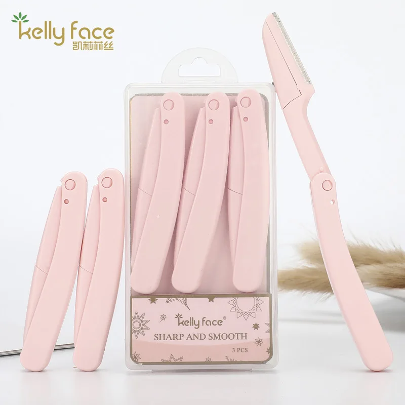 

Folding Eyebrow Shaver Safety Eyebrow Shaver Shaving Cutter Beauty Tools Beginner Eyebrow Shaver 3