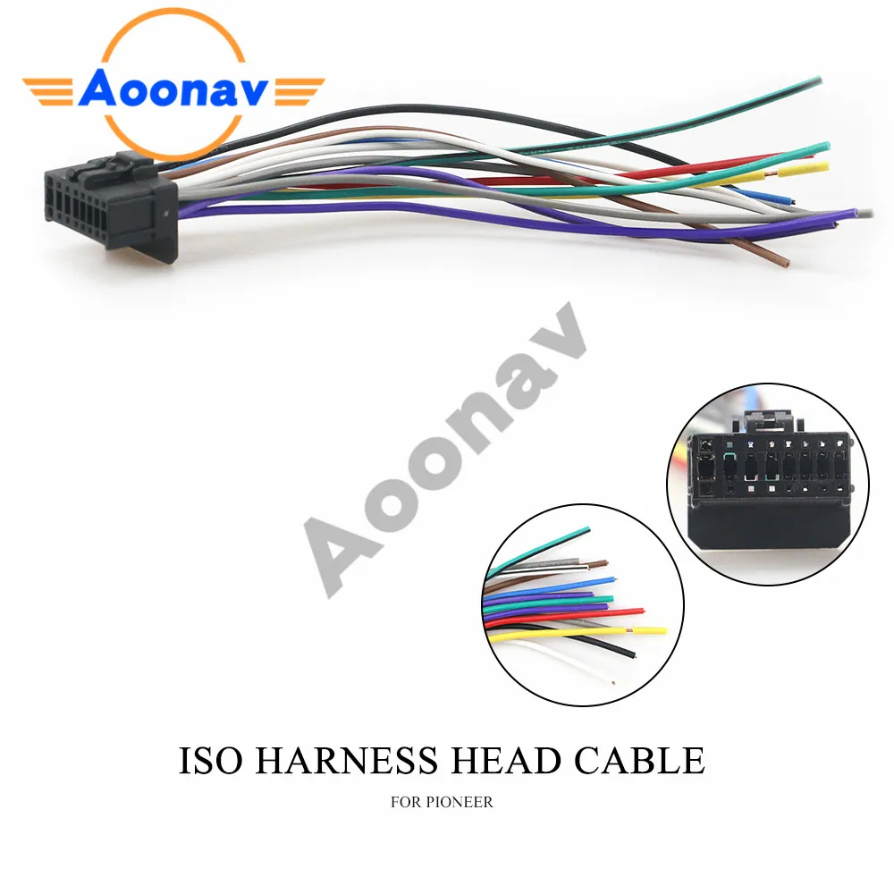 15-006 ISO FOR PIONEER DEH P-series (select models) standard HARNESS | Автомобили и мотоциклы