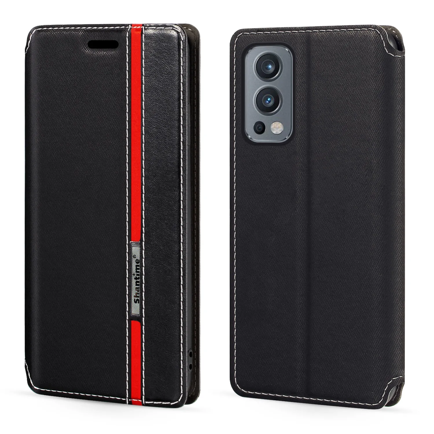 

Кожаный чехол-книжка с отделением для карт и магнитной застежкой