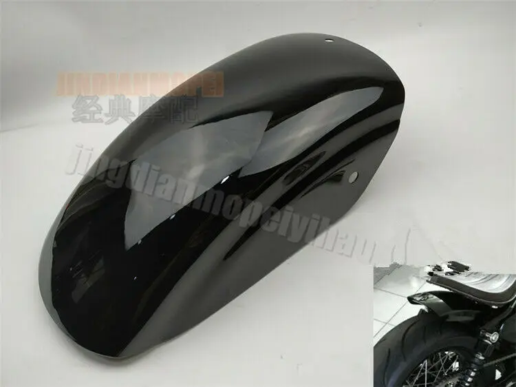 Rear Fender Mudguard For Harley Davidson Sportsters Iron XL 883 XL 1200 48 72 Forty Eight Seventy Two Matte Glossy Black Unpaint
