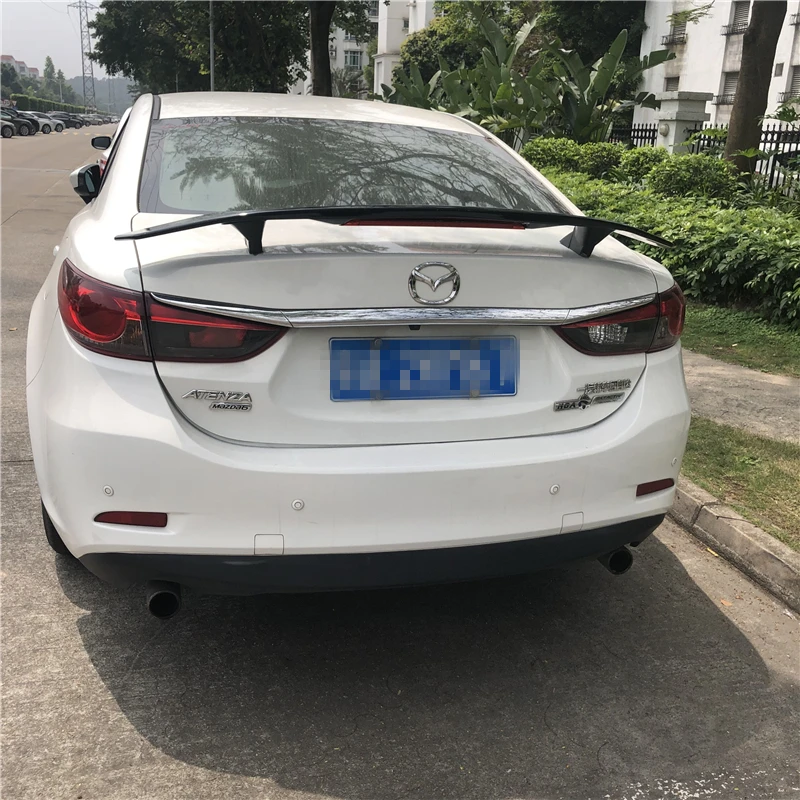 Спойлер для Mazda 6 Atenza 2016-2019 каркасный спойлер TF материал ABS праймер заднего крыла