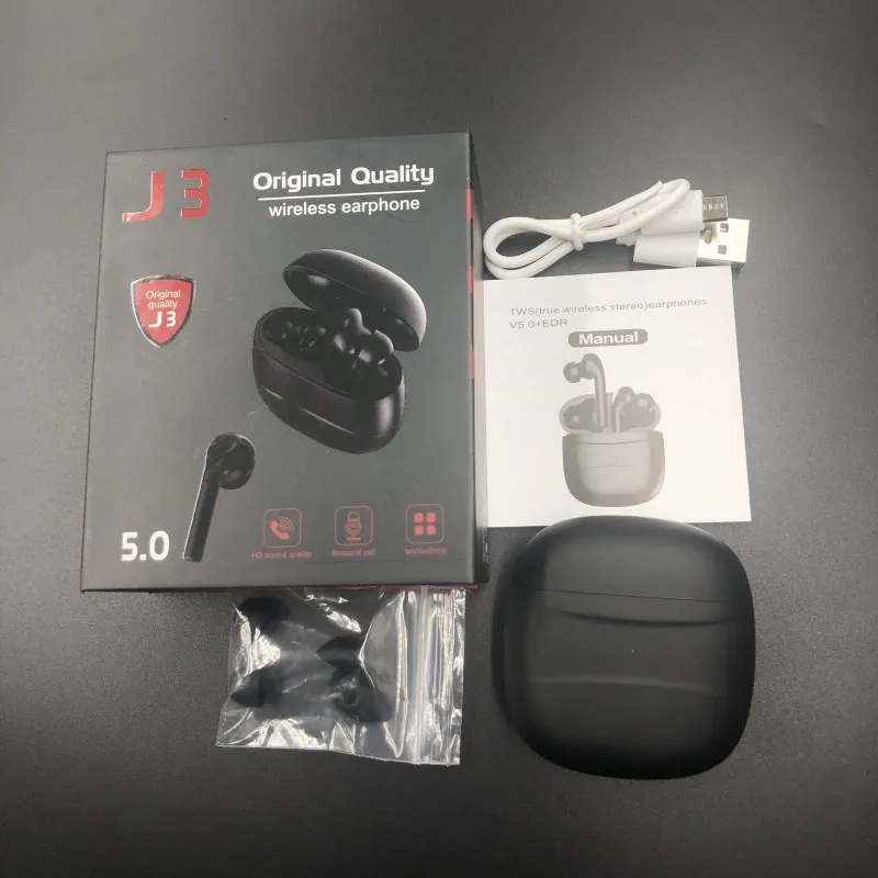 J3 tws 5 0 сенсорное управление беспроводные Bluetooth наушники в уши автоматическая