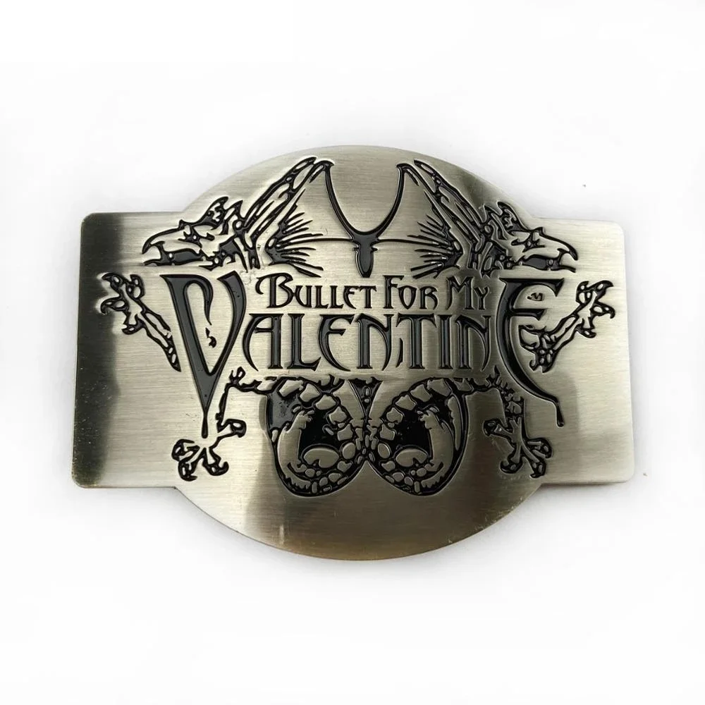 Металлические мужские пряжки для ремня в виде дракона серебряного цвета