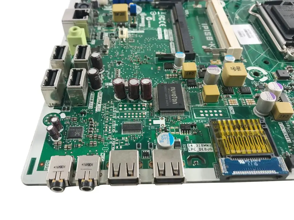 647281 001 для HP Compaq 8200 Elite AIO настольная материнская плата 655876 IPISB KO 100% протестирована
