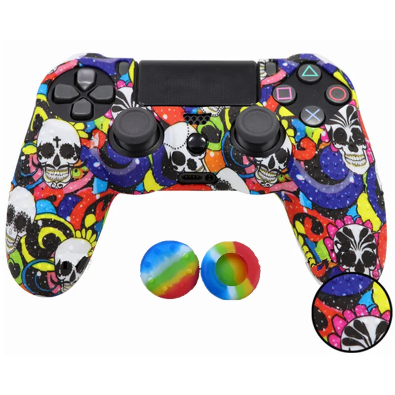 Трансформеры мягкий силиконовый резиновый чехол для Sony PlayStation Dualshock 4 PS4 DS4 Pro