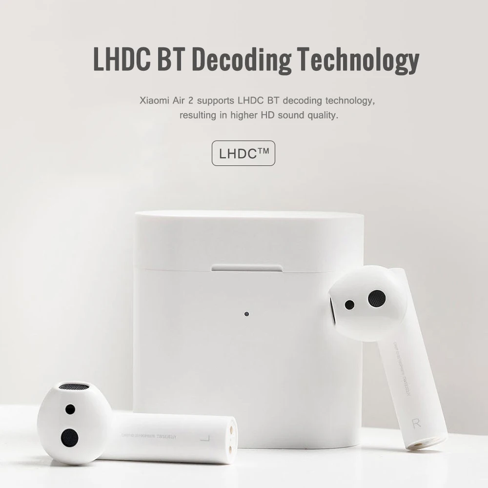 Xiaomi Airdots Pro 2 Air Mi TWS Earbuds True Wireless Earphone Bluetooth 5.0 Headsets LHDC HD Sound Quality Dual MIC ENC | Электроника