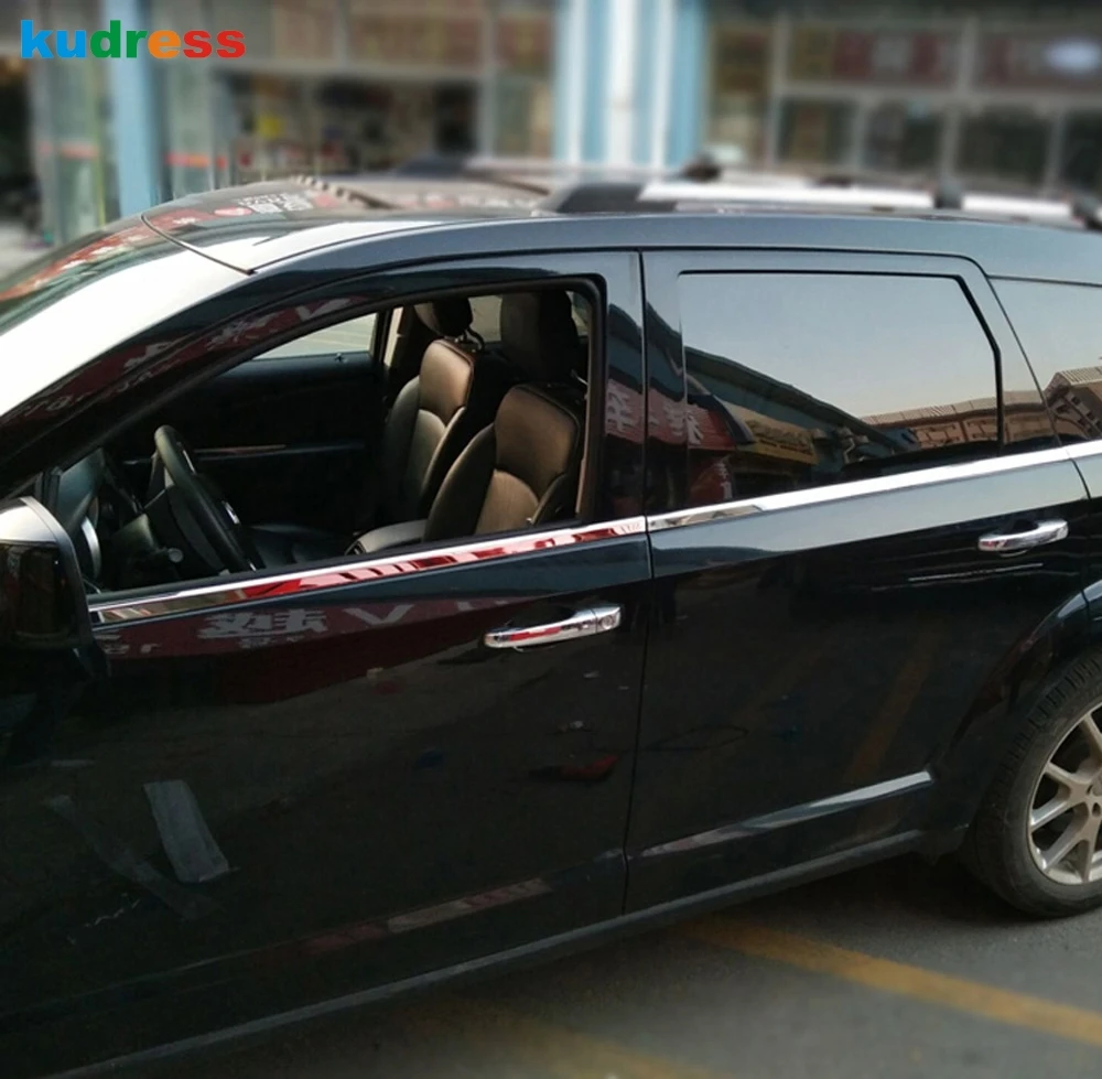 Нижняя оконная накладка из нержавеющей стали для Dodge Journey 2009 2010 2011 2012 2013 2014