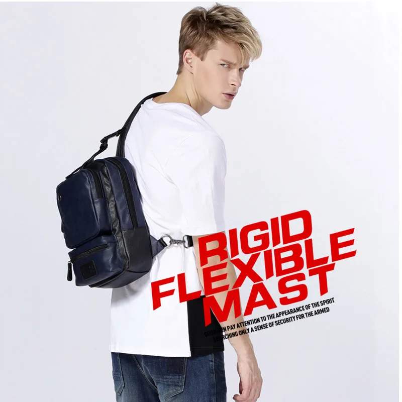 2020 Новая модная мужская сумка-мессенджер из искусственной кожи Портфолио для