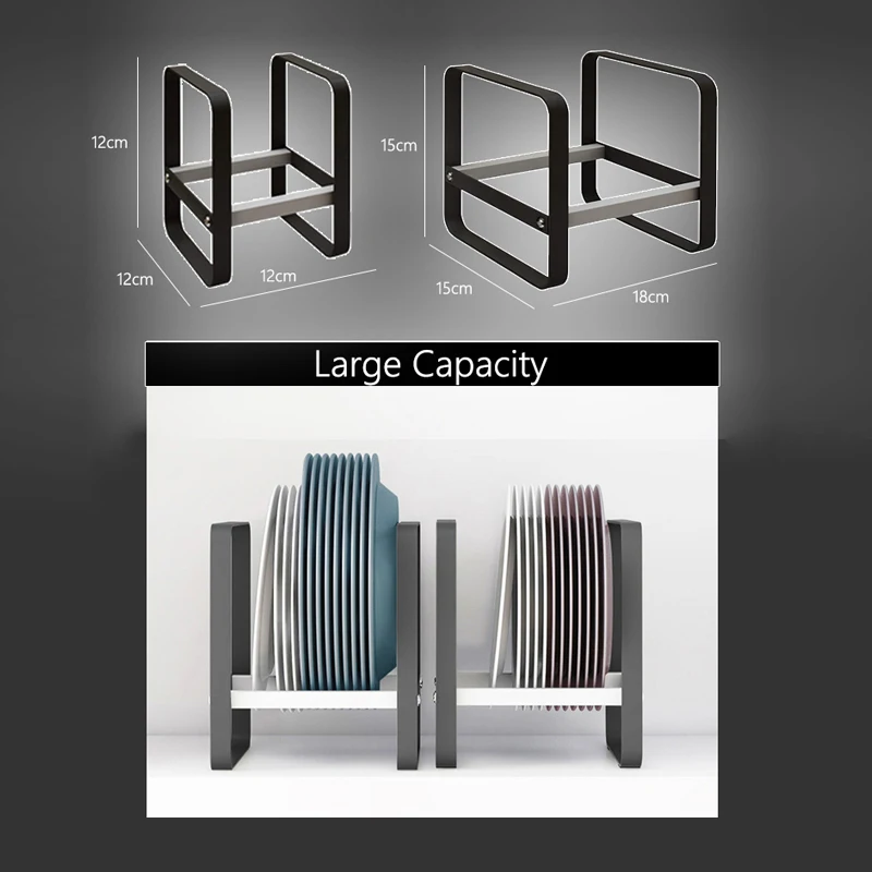 kitchen organizer cabinet plates dishes drying rack holder drainer goods for the kitechen storage and order accessories free global shipping
