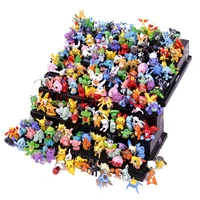 72 144pcs different styles pokemon figures model collection 2 3cm pok%c3%a9mon anime figure toys dolls child birthday gift