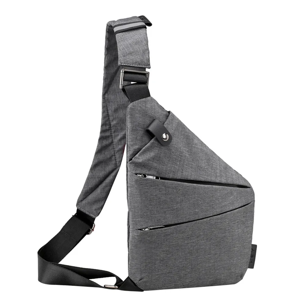 

Fashion Sling Bag Casual Canvas Chest Bag Anti Theft Crossbody Bags Shoulder Bags For Unisex 2021 Crossbody Bag
