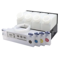 new free shopping eco solvent printer roland mimaki jv33 bulk ink system for jv33 jv5 jv3 ts3 4 cartridge 220ml 4 bottles