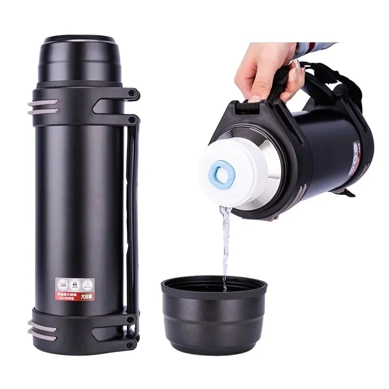 Дорожный термос из нержавеющей стали 1 2/1 5/2 л | Дом и сад