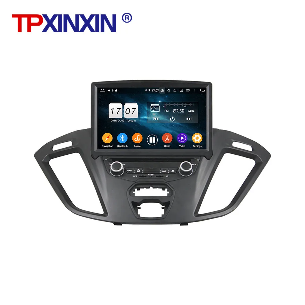 저렴한 포드 트랜짓 커스텀 2016 안드로이드 10 128G 무선 카플레이 자동차 멀티미디어 DVD 플레이어 GPS 자동 라디오 오디오 스테레오 헤드 유닛, 포드 트랜짓 커스텀