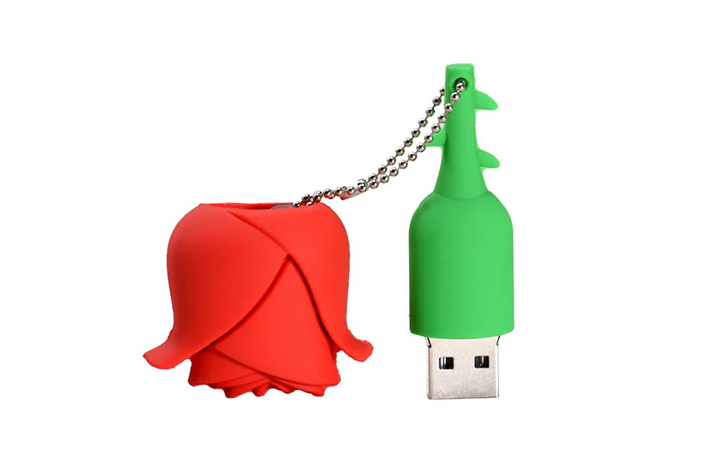 JASTER флеш-накопитель мультфильм красная роза 16GB 32 цветок usb флеш-накопитель карта памяти флешка