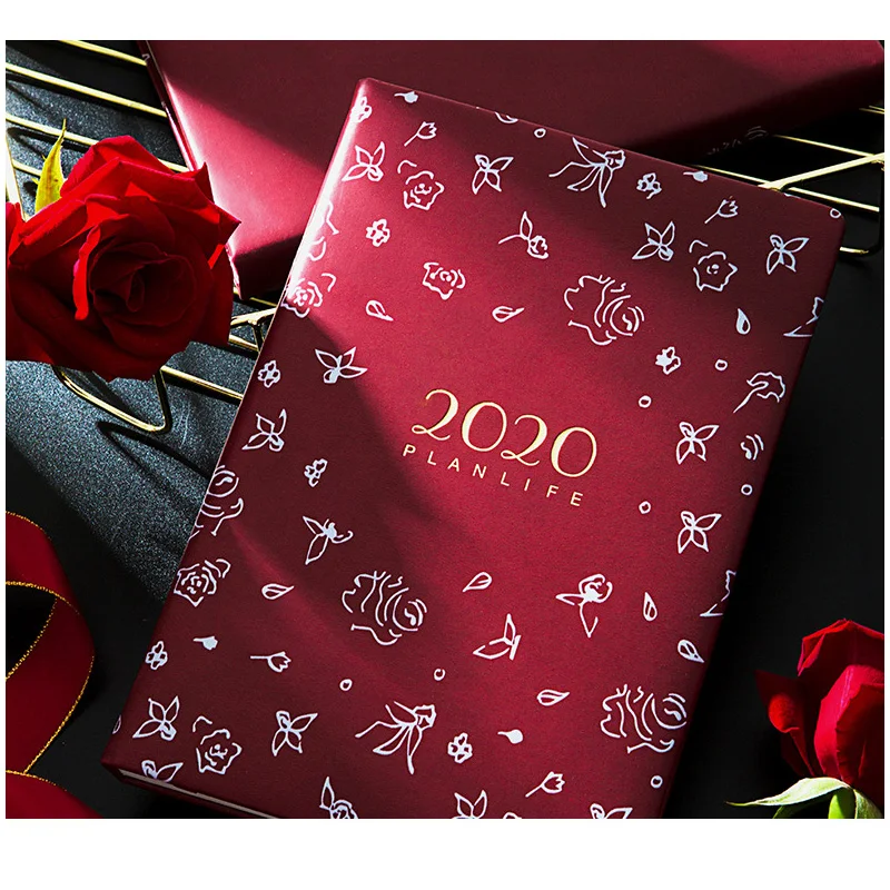 A5 Agenda 2020 планировщик блокнот-органайзер ежедневный ежемесячный недельный план