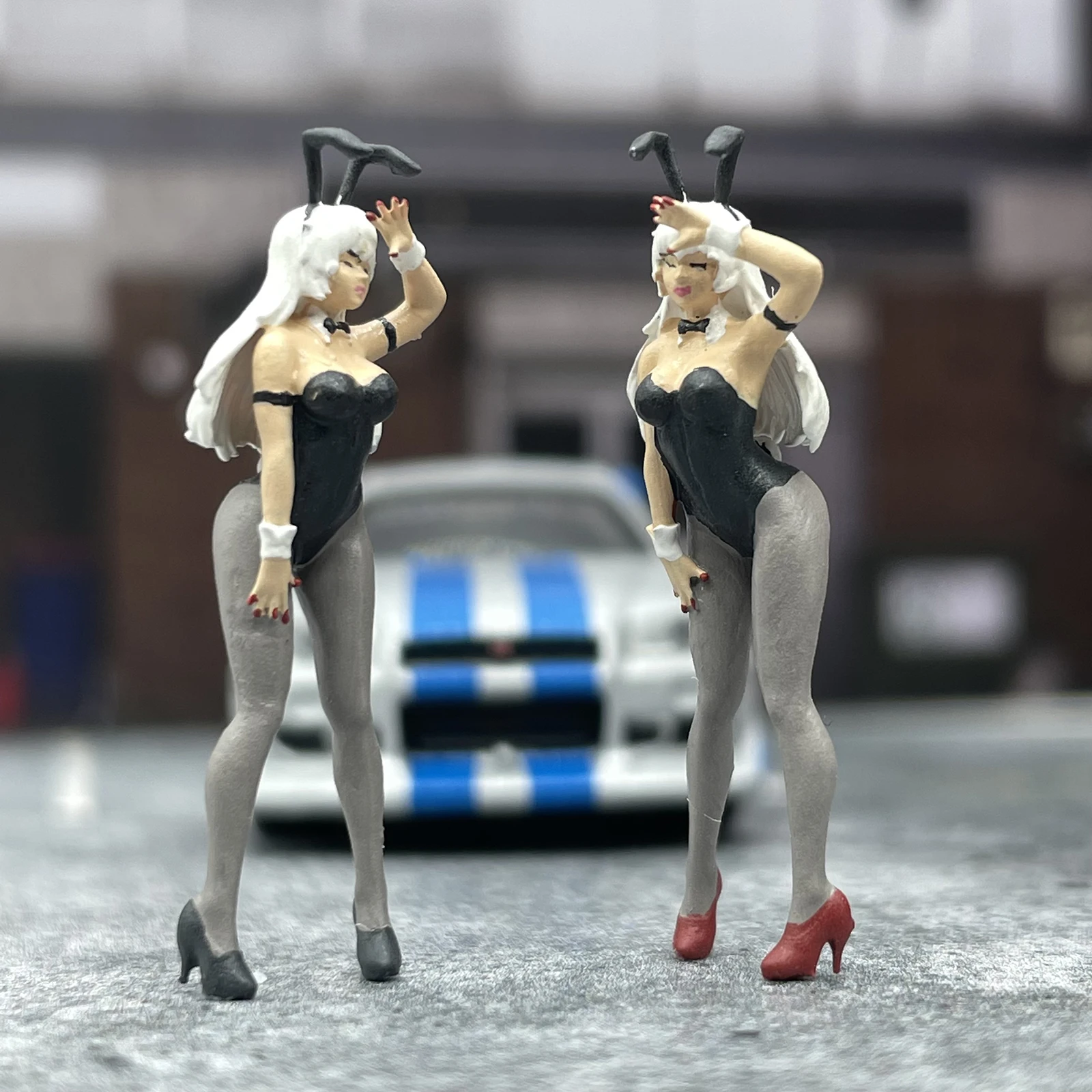 Модель в масштабе 1/64 привлекательная аниме кавайная девочка-кролик модель
