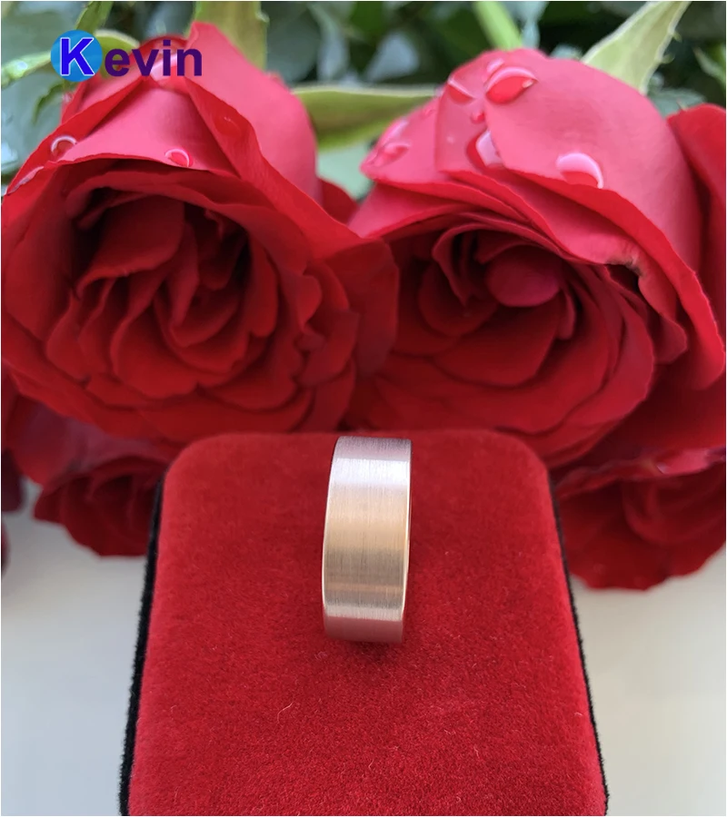 Кольца из вольфрама для мужчин и женщин классические обручальные кольца с