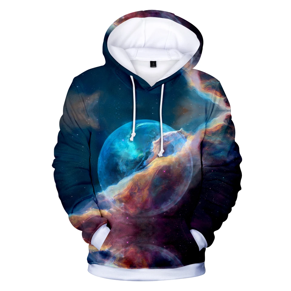 

Personality 3D star sky Hoodies Men Women Sweatshirts Harajuku Kids Hoodie pullover 3D star sky Hooded Casual boys girls Tops