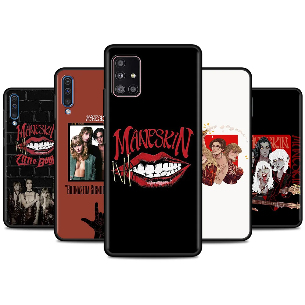 

Maneskin Phone Case For Samsung Galaxy A51 A12 A21s A71 A31 A52 5G A32 4G A11 A72 A41 A51 A42 A01 A02 Soft Back Bag