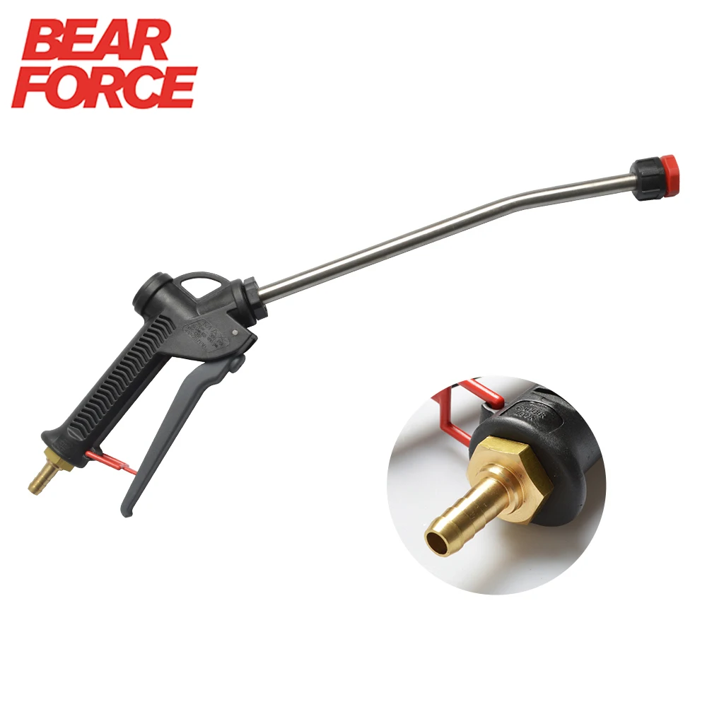 

Пенораспылитель, пенораспылитель с насадкой из нержавеющей стали и штуцер для генератора сжатого воздуха