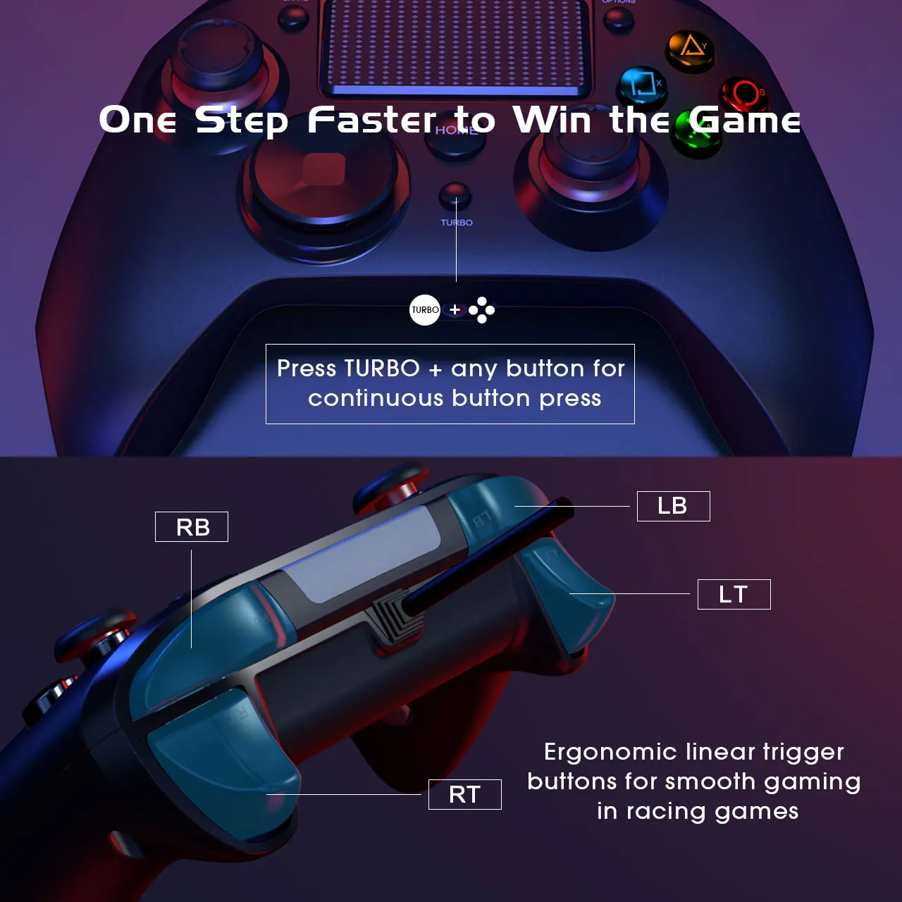 VTIN проводной игровой контроллер для PS4 игровой контроллер USB геймпад для ПК компьютер ноутбук игра в игры Android tv мобильный телефон