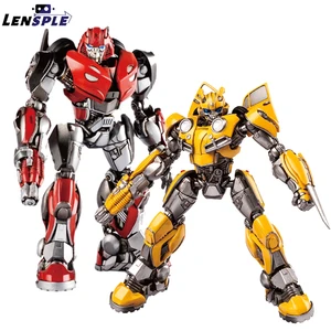 В наличии набор для сборки Trumpeter Bee Yellow Cliffjumper, миниатюрная экшн-фигурка воина, игрушки-роботы