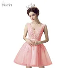 Женское кружевное платье до колена, из тюля