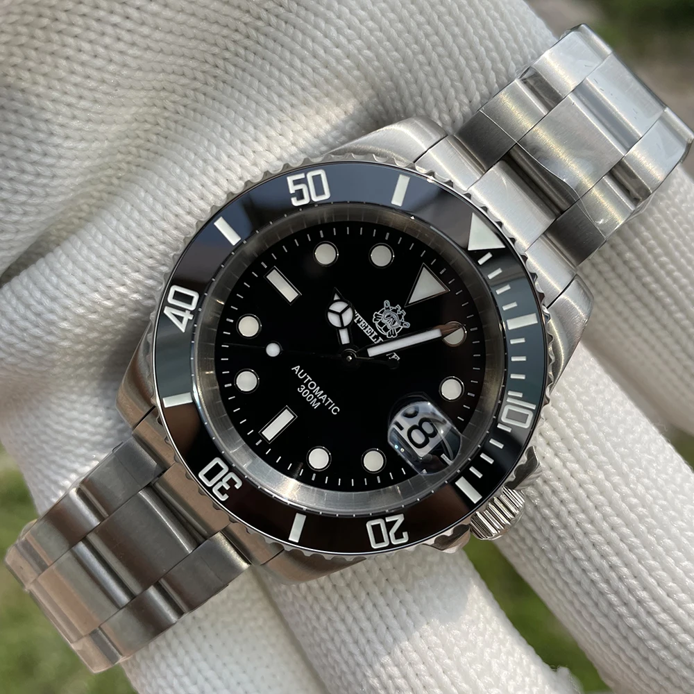 

STEELDIVE Top Brand SD1953 Men's Wristwatch 316L Case NH35 Sapphire Glass Ceramic Bezel Blue Coating 300M Waterproof Dive Watch