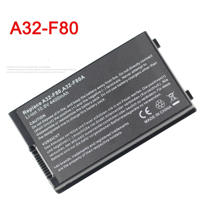 Аккумулятор для ноутбука Asus 07G0165U1875M A32-F80 F80 N60 X82 F80Cr N60D X82C F80s N60Dp X82CR F81 N60W X82L F81E N60WT X82Q
