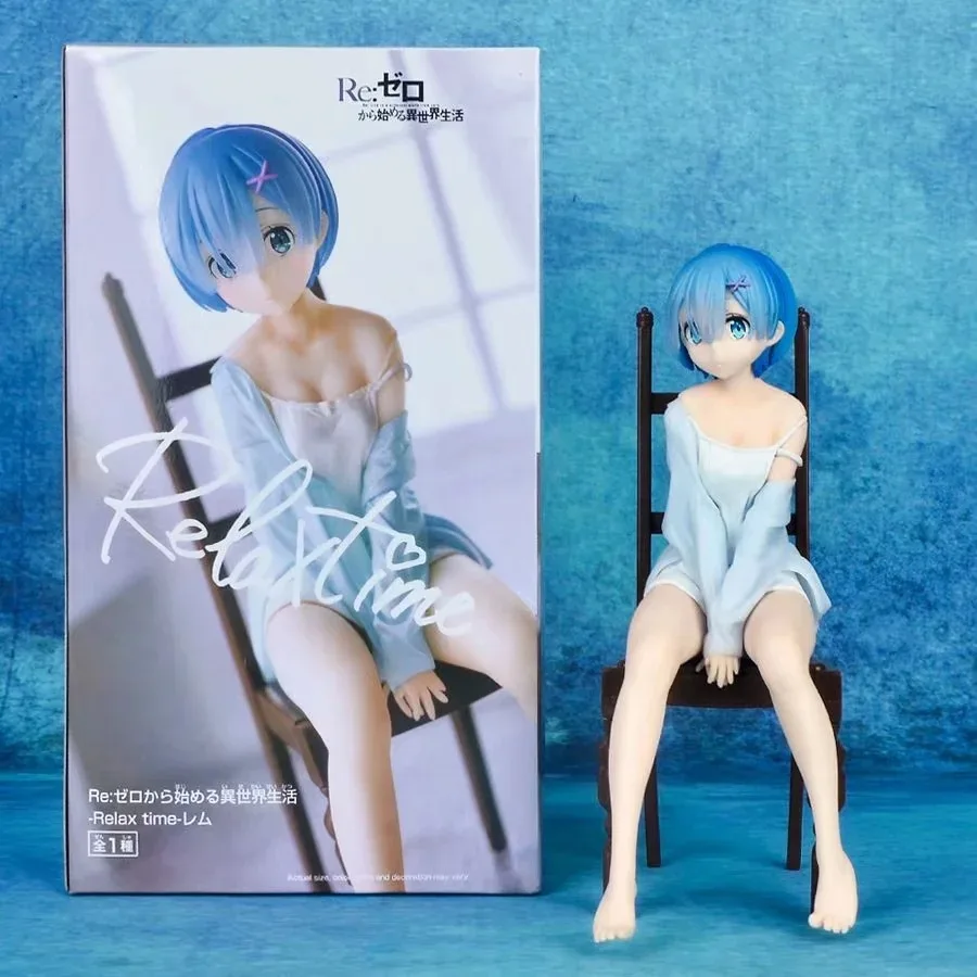 Экшн-фигурки Rem из ПВХ Re: life In A Different World To Zero Chair игрушки подарок 20 см | Игрушки и