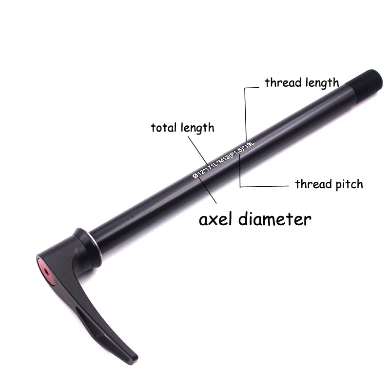 Велосипедный вал MTB дорожный велосипед быстросъемная сквозная ось шпажки