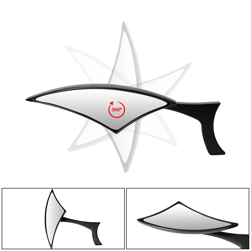 

ZSDTRP Universal M8 M10 Motorcycle Rearview Mirror Handle Side Mirrors For honda suzuki yamaha Ducati KTM